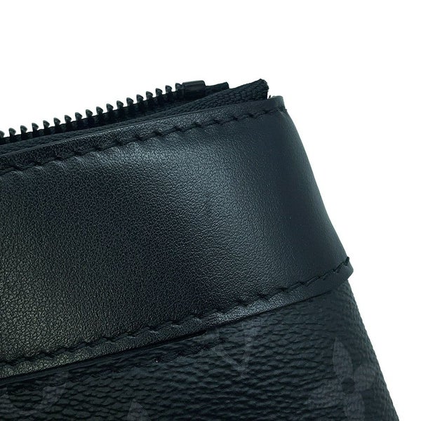 ルイヴィトン クラッチバッグ モノグラム・エクリプス ポシェット ヴォワヤージュ スープル M82543 メンズ 黒 ブラック