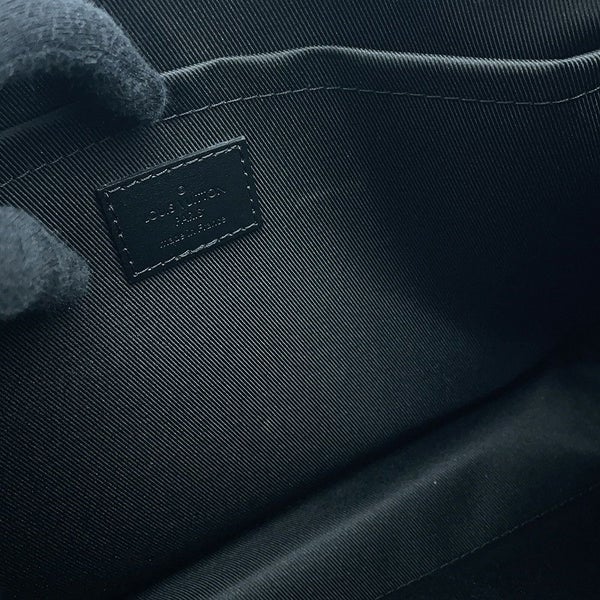 ルイヴィトン クラッチバッグ モノグラム・エクリプス ポシェット ヴォワヤージュ スープル M82543 メンズ 黒 ブラック