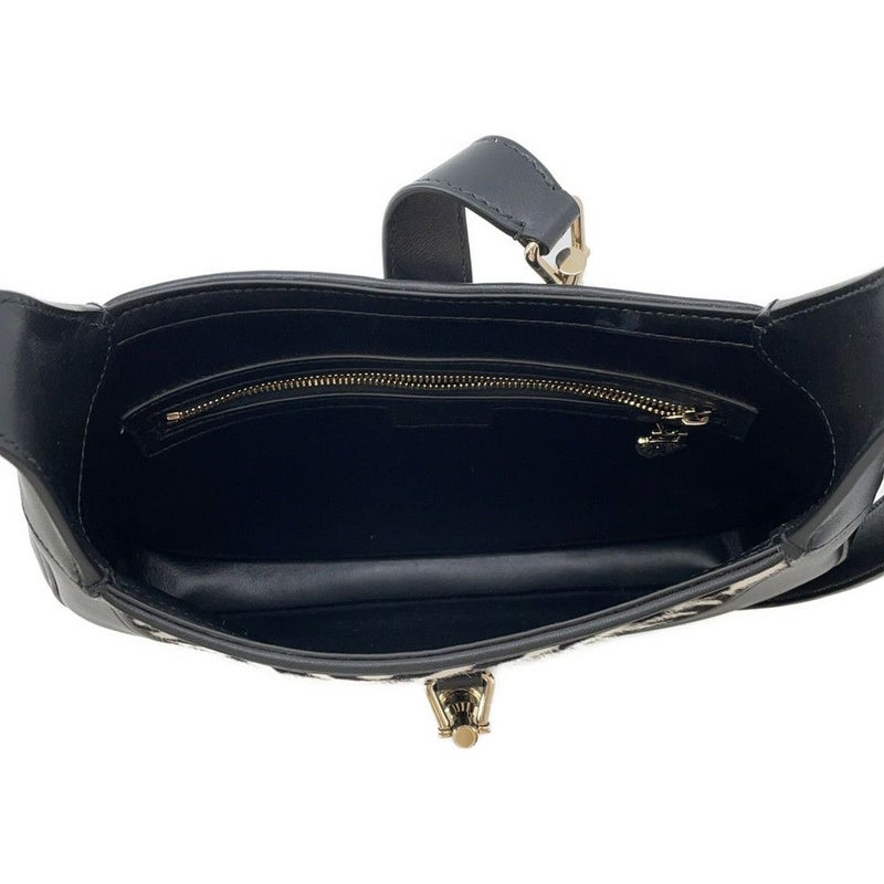 グッチ ハンドバッグ ジャッキー1961 アニマルペイント カーフヘア ミディアム 820415 ゼブラ 2way 黒