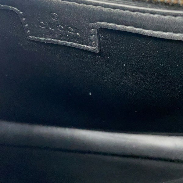 グッチ ハンドバッグ ジャッキー1961 アニマルペイント カーフヘア ミディアム 820415 ゼブラ 2way 黒