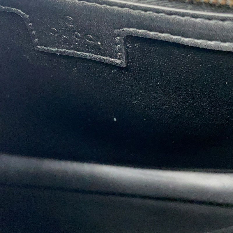 グッチ ハンドバッグ ジャッキー1961 アニマルペイント カーフヘア ミディアム 820415 ゼブラ 2way 黒