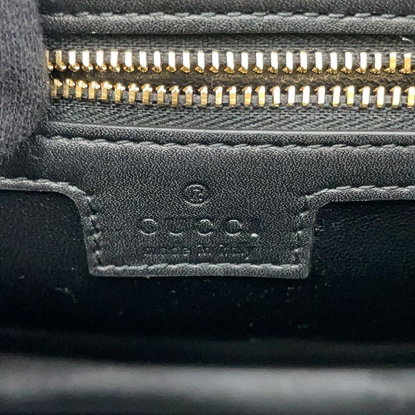 グッチ ハンドバッグ ジャッキー1961 アニマルペイント カーフヘア ミディアム 820415 ゼブラ 2way 黒