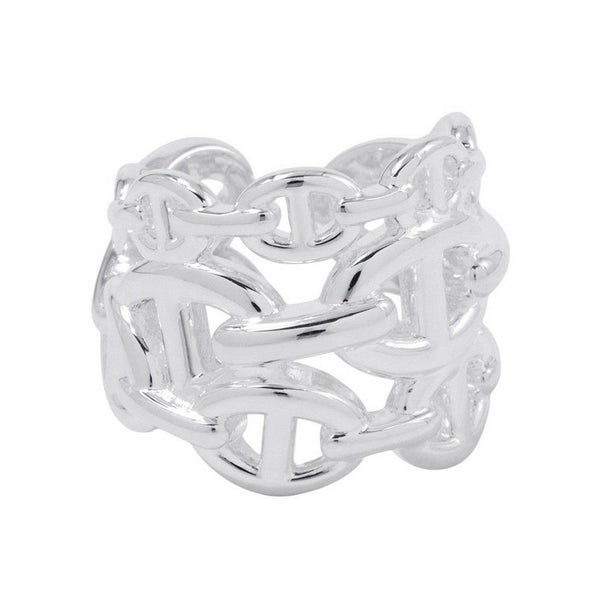 エルメス リング シェーヌダンクル アンシェネGM Enchainee SV925シルバー リングサイズ51 HERMES 指輪