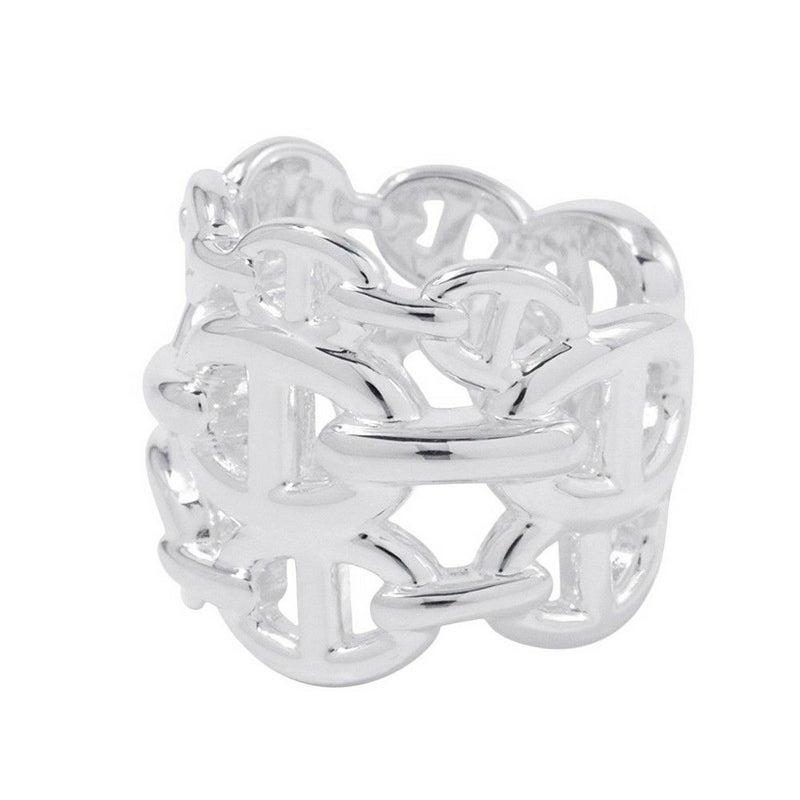 エルメス リング シェーヌダンクル アンシェネGM Enchainee SV925シルバー リングサイズ51 HERMES 指輪