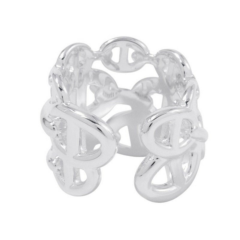 エルメス リング シェーヌダンクル アンシェネGM Enchainee SV925シルバー リングサイズ51 HERMES 指輪