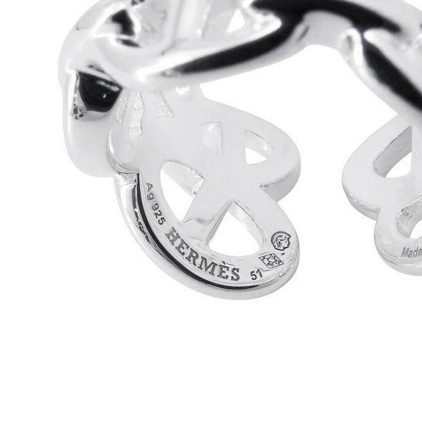 エルメス リング シェーヌダンクル アンシェネGM Enchainee SV925シルバー リングサイズ51 HERMES 指輪