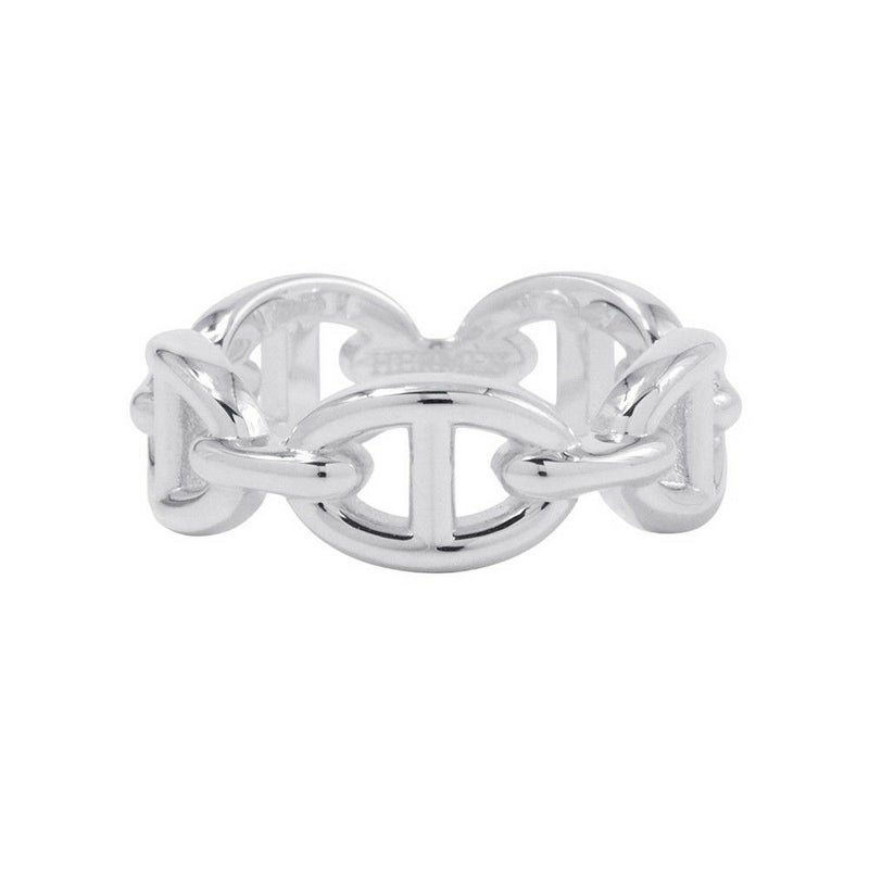 エルメス リング シェーヌダンクル アンシェネPM Enchainee SV925シルバー リングサイズ52 HERMES ジュエリー