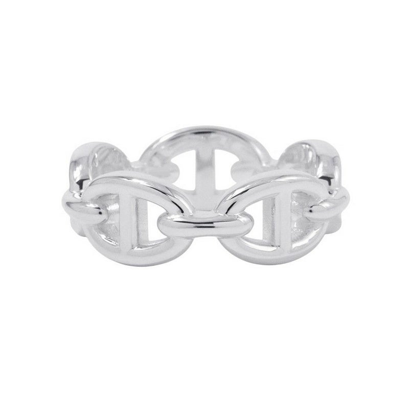 エルメス リング シェーヌダンクル アンシェネPM Enchainee SV925シルバー リングサイズ52 HERMES ジュエリー