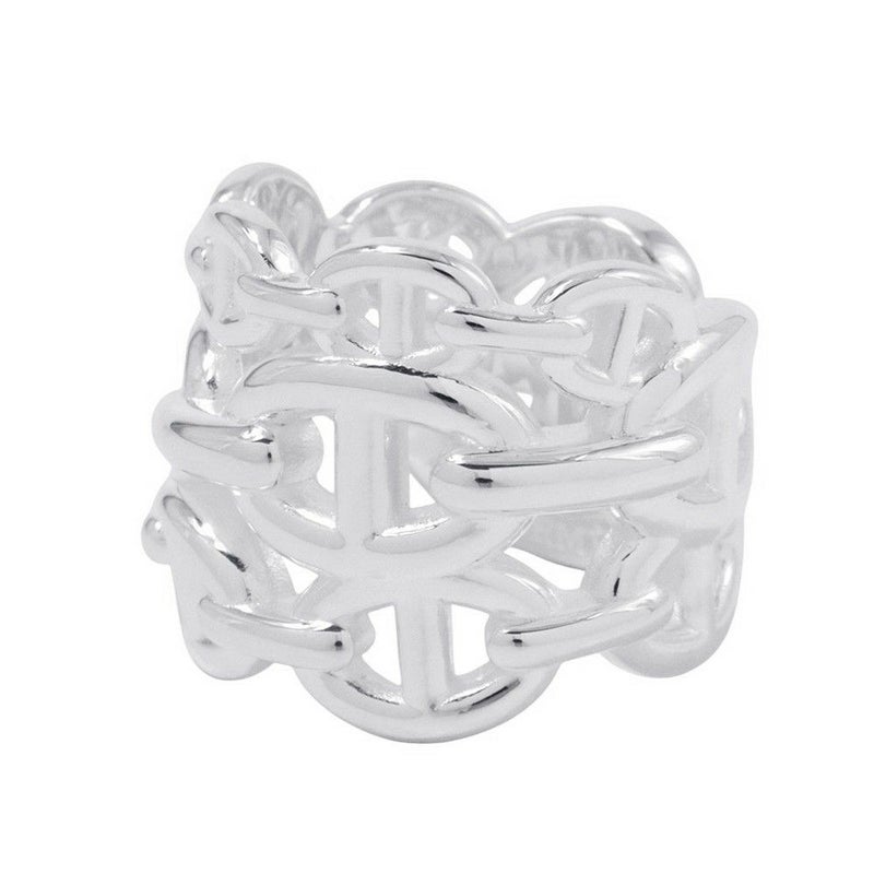 エルメス リング シェーヌダンクル アンシェネGM Enchainee SV925シルバー リングサイズ53 HERMES 指輪