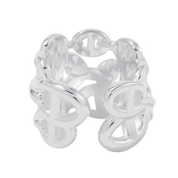 エルメス リング シェーヌダンクル アンシェネGM Enchainee SV925シルバー リングサイズ53 HERMES 指輪