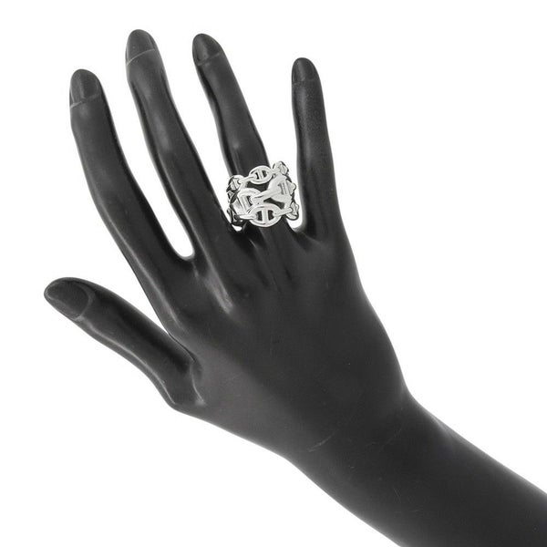 エルメス リング シェーヌダンクル アンシェネGM Enchainee SV925シルバー リングサイズ53 HERMES 指輪