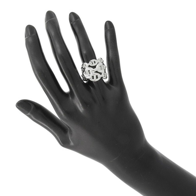 エルメス リング シェーヌダンクル アンシェネGM Enchainee SV925シルバー リングサイズ53 HERMES 指輪