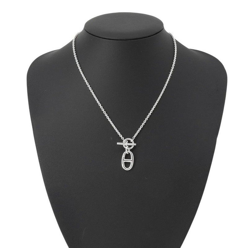 エルメス ネックレス シェーヌダンクル アミュレット SV925シルバー HERMES ジュエリー