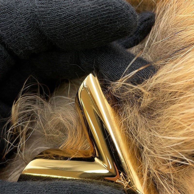 ルイヴィトン マフラー エシャルプ フルール エッセンシャル MP1908 LOUIS VUITTON ファー