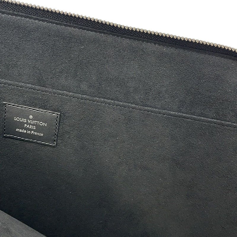 ルイヴィトン クラッチバッグ モノグラム/シュプリーム ポシェット・ジュール M67754 メンズ 黒 ブラック