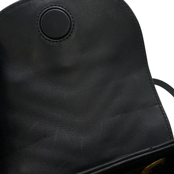 グッチ リュック GGマーモント レザー 528129 GUCCI バッグ 黒