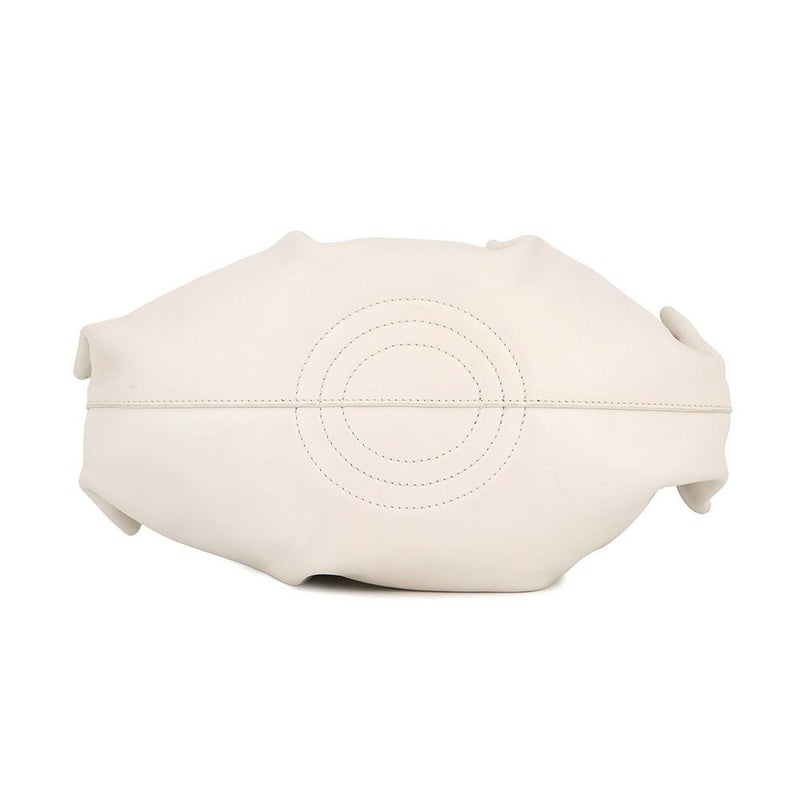 ロエベ チェーンショルダーバッグ パセオ スモール  レザー LOEWE バッグ 白