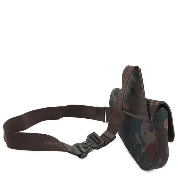 クリスチャン・ディオール ボディバッグ サドル カモフラ キャンバス Christian Dior メンズ セール品