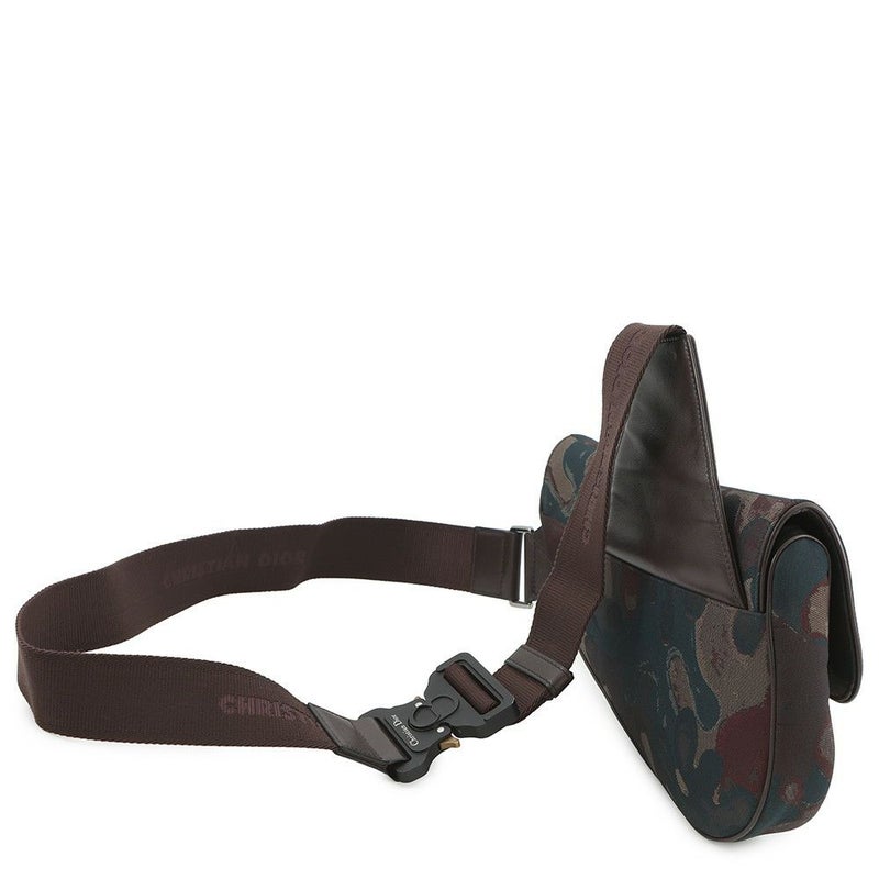 クリスチャン・ディオール ボディバッグ サドル カモフラ キャンバス Christian Dior メンズ セール品