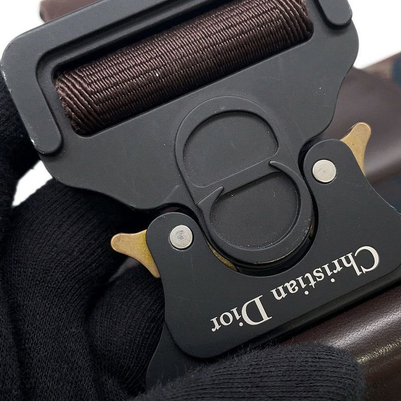 クリスチャン・ディオール ボディバッグ サドル カモフラ キャンバス Christian Dior メンズ セール品