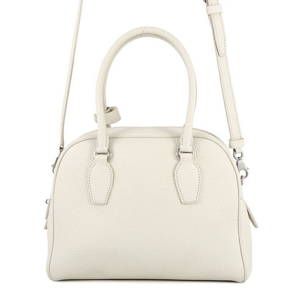 ザ ロウ ハンドバッグ インディア 10 レザー W1734 L133 THE ROW 2wayショルダー 白