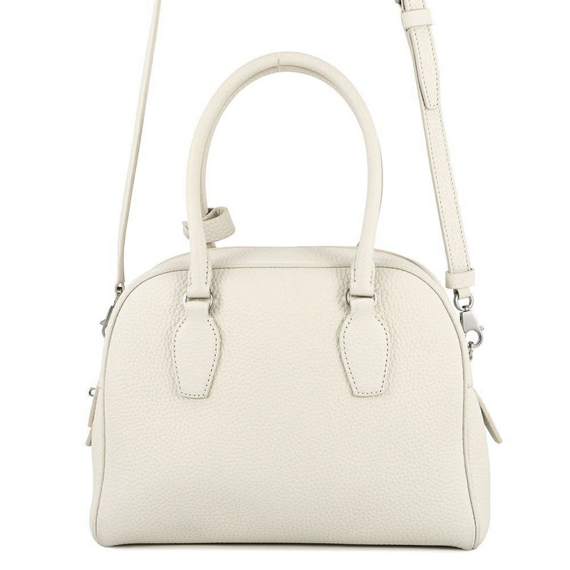 ザ ロウ ハンドバッグ インディア 10 レザー W1734 L133 THE ROW 2wayショルダー 白