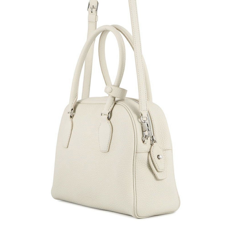 ザ ロウ ハンドバッグ インディア 10 レザー W1734 L133 THE ROW 2wayショルダー 白