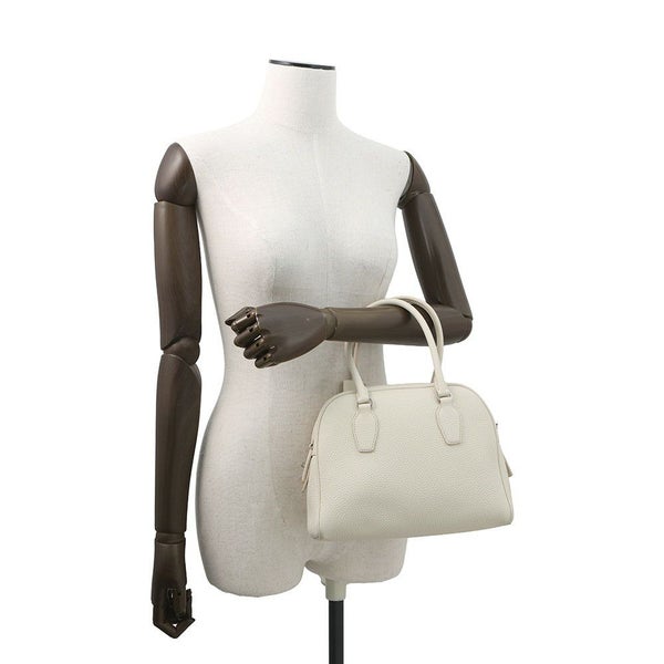 ザ ロウ ハンドバッグ インディア 10 レザー W1734 L133 THE ROW 2wayショルダー 白