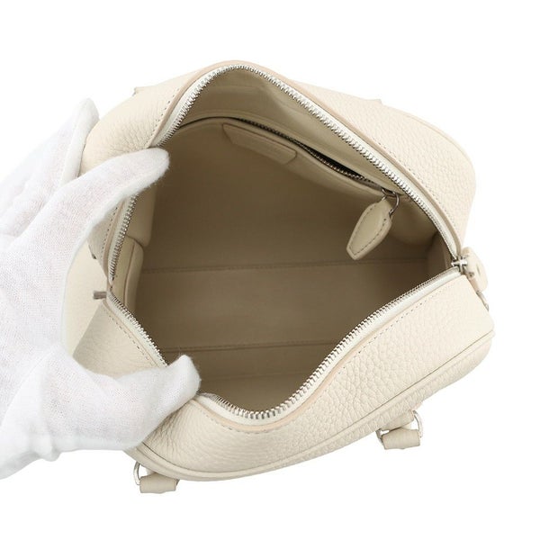 ザ ロウ ハンドバッグ インディア 10 レザー W1734 L133 THE ROW 2wayショルダー 白