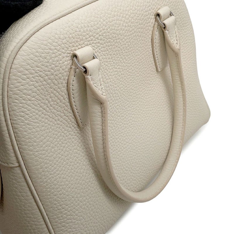 ザ ロウ ハンドバッグ インディア 10 レザー W1734 L133 THE ROW 2wayショルダー 白