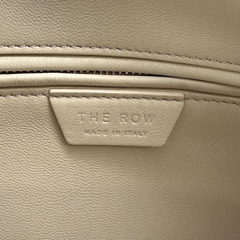 ザ ロウ ハンドバッグ インディア 10 レザー W1734 L133 THE ROW 2wayショルダー 白