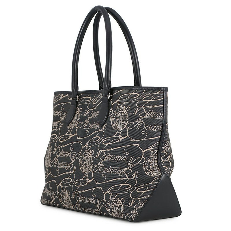 ベルルッティ トートバッグ カリグラフィ トゥジュール キャンバス レザー Berluti バッグ メンズ