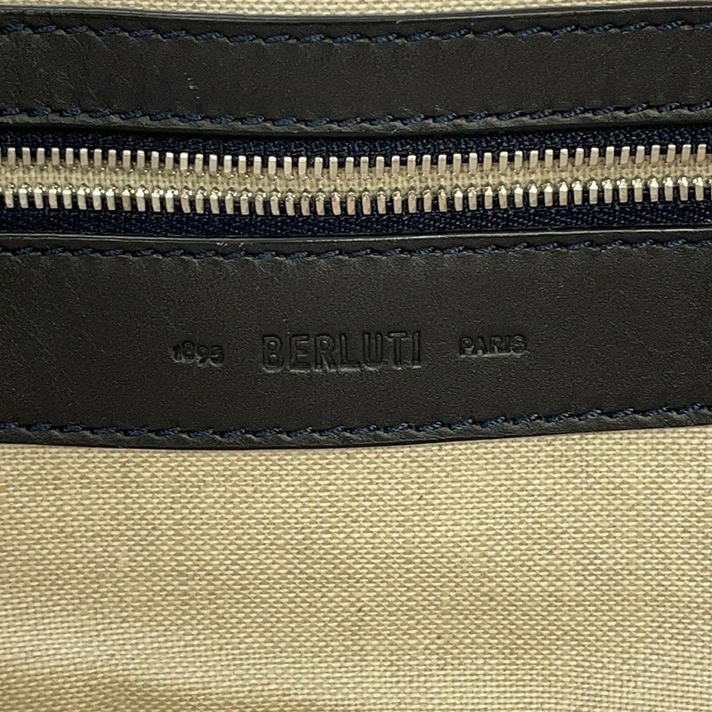ベルルッティ トートバッグ カリグラフィ トゥジュール キャンバス レザー Berluti バッグ メンズ