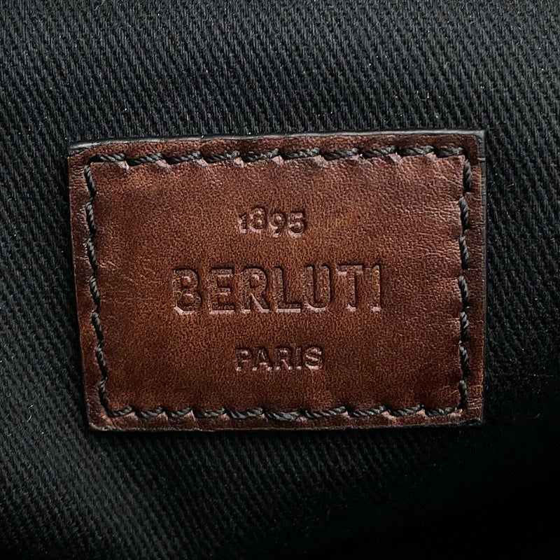 ベルルッティ ボストンバッグ シグネチャー Berluti 2way 黒