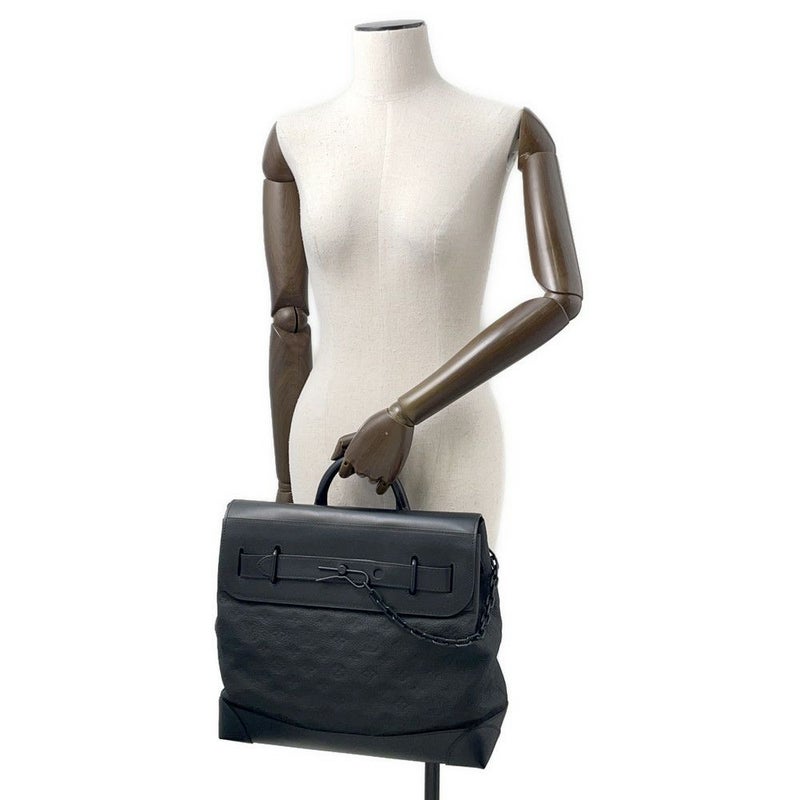 ルイヴィトン メッセンジャーバッグ モノグラム・トリヨン スティーマーPM M55701 黒 ブラック 2020春夏 メンズ ヴァージル･アブロー