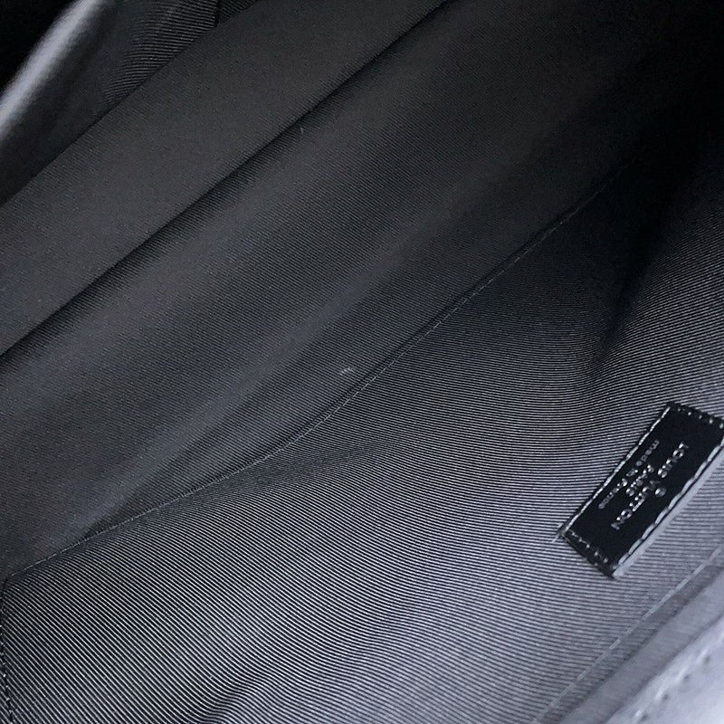 ルイヴィトン メッセンジャーバッグ モノグラム・トリヨン スティーマーPM M55701 黒 ブラック 2020春夏 メンズ ヴァージル･アブロー