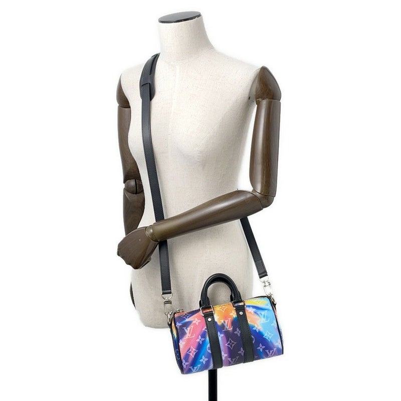 ルイヴィトン ハンドバッグ モノグラム・サンセット キーポルXS M80953 LOUIS VUITTON 黒 ブラック