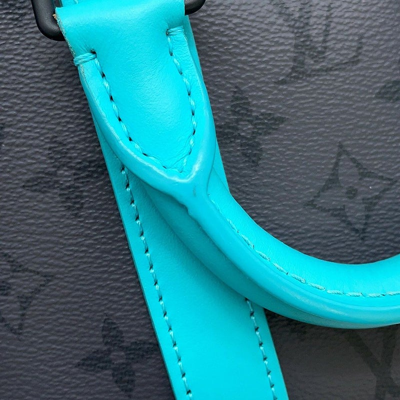 ルイヴィトン ハンドバッグ モノグラム・エクリプス リバース キーポル・バンドリエール25 M11645 2wayバッグ ブラック 黒