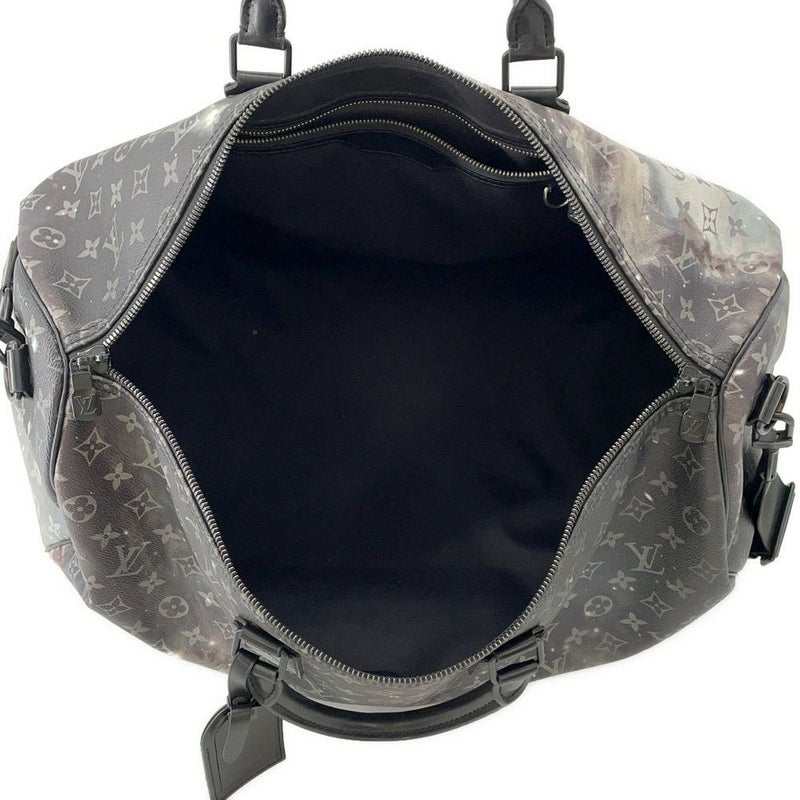 ルイヴィトン ボストンバッグ モノグラム・ギャラクシー キーポル・バンドリエール50 M44166 トラベルバッグ 旅行バッグ 黒 ブラック