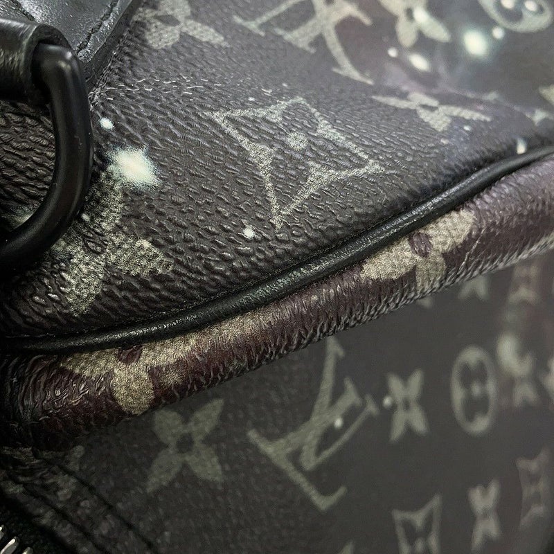 ルイヴィトン ボストンバッグ モノグラム・ギャラクシー キーポル・バンドリエール50 M44166 トラベルバッグ 旅行バッグ 黒 ブラック