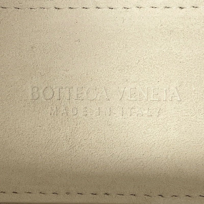 ボッテガヴェネタ トートバッグ キャンディ アルコ マキシイントレチャート 729029 BOTTEGA VENETA 2way 白