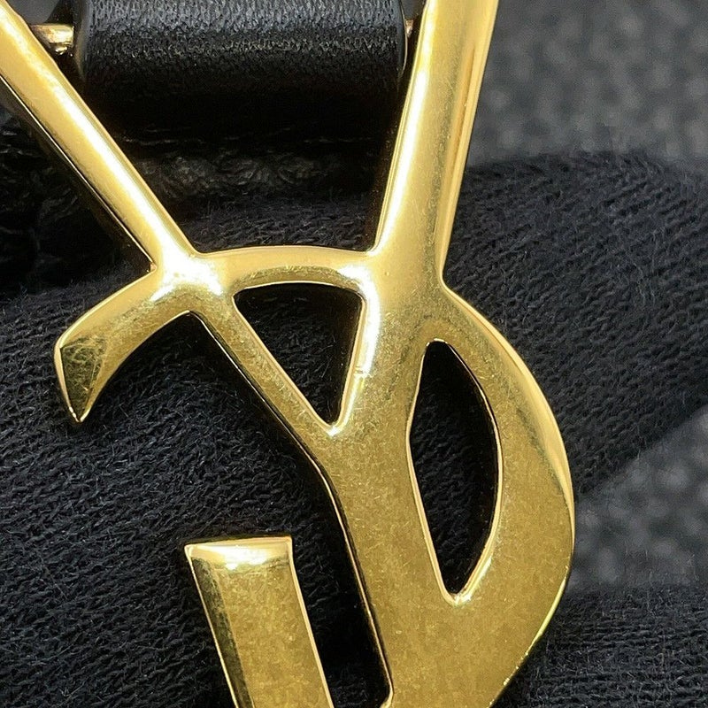 サンローランパリ トートバッグ LE 5 7 BEA ル・サンカセット ベア ディアスキン 763435 SAINT LAURENT PARIS 黒