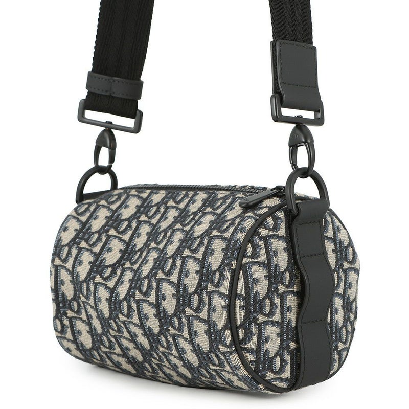 クリスチャン・ディオール ショルダーバッグ ミニ ローラー オブリーク ラビット M9916SNHO_M884 Christian Dior 黒 トロッター キッズ