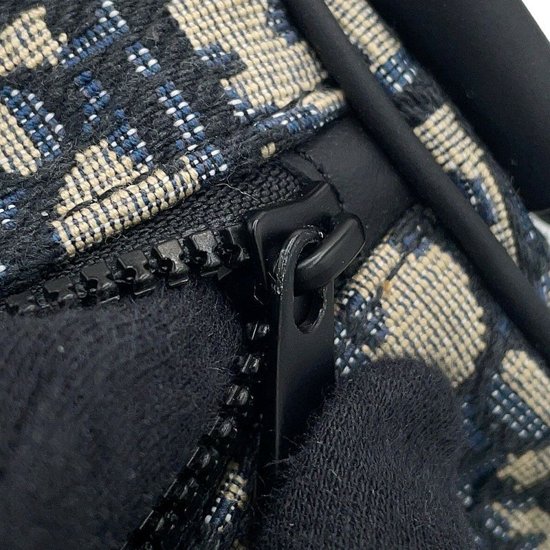 クリスチャン・ディオール ショルダーバッグ ミニ ローラー オブリーク ラビット M9916SNHO_M884 Christian Dior 黒 トロッター キッズ