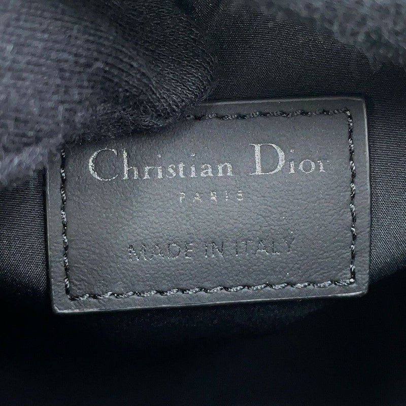 クリスチャン・ディオール ショルダーバッグ ミニ ローラー オブリーク ラビット M9916SNHO_M884 Christian Dior 黒 トロッター キッズ