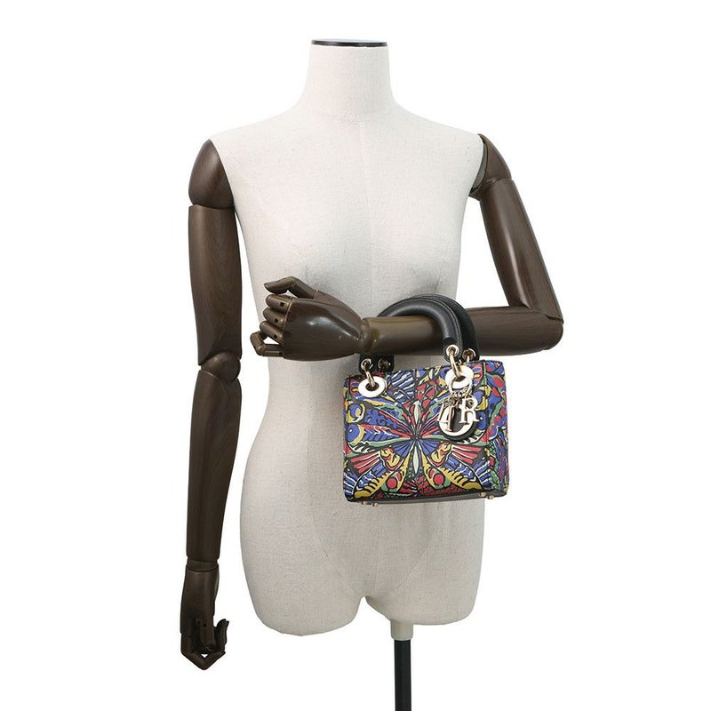 クリスチャン・ディオール ハンドバッグ レディディオール 蝶モチーフ ミニ Christian Dior 2way
