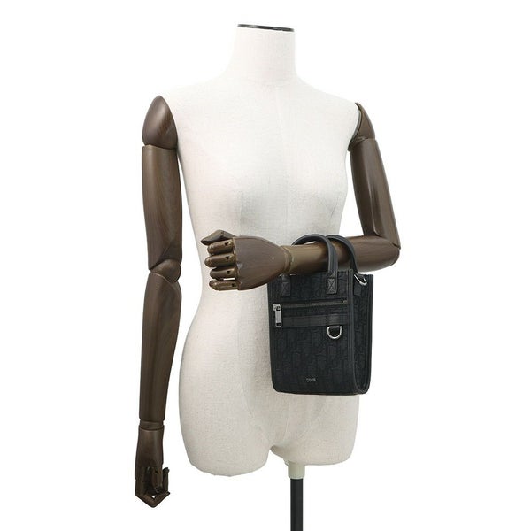 クリスチャン・ディオール ハンドバッグ オブリーク サファリ ノースサウス ミニ 2ESWS017YKY Christian Dior トロッター 黒 2way