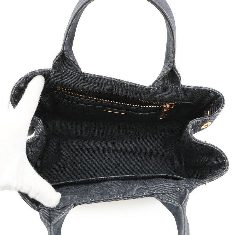 プラダ トートバッグ カナパ CANAPA ロボット デニム 1BG439 PRADA 2way