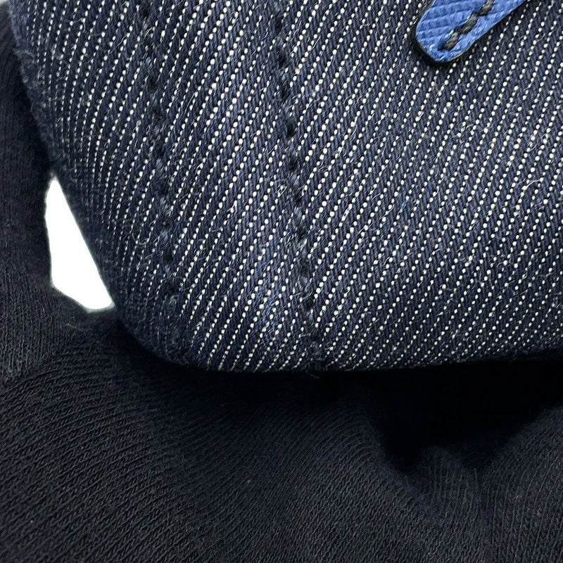 プラダ トートバッグ カナパ CANAPA ロボット デニム 1BG439 PRADA 2way