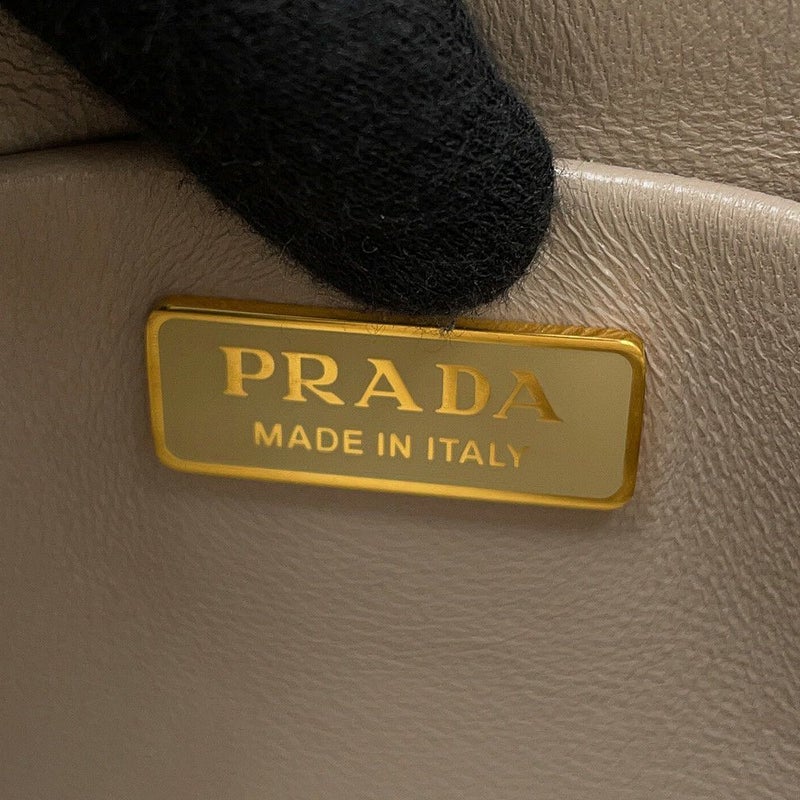 プラダ ハンドバッグ シープファー 1BA392 PRADA 2way